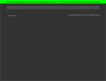 Tablet Screenshot of doctortafalla.com